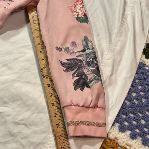 Ted Baker Women embroidered light weight jacket size 2 (US 4-6) pink - Picture 11 of 13